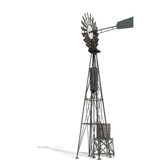 Store Item Wind Wheel Old Water